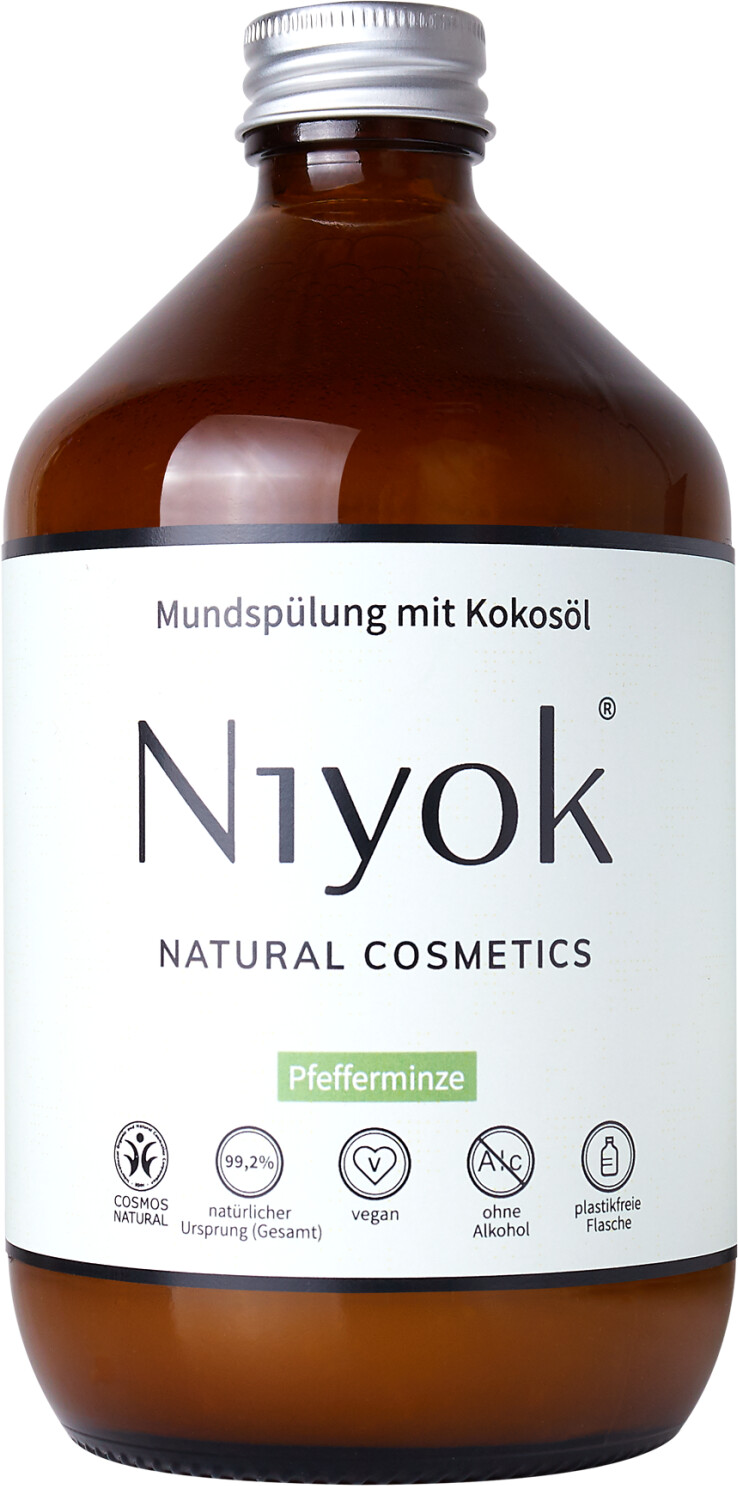 Niyok Peppermint Mouthwash (500ml)