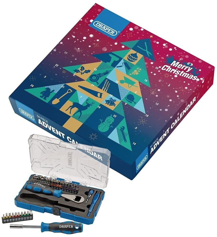 Buy Draper 54 Piece Advent Calendar 2021 from £10 99 (Today) Best
