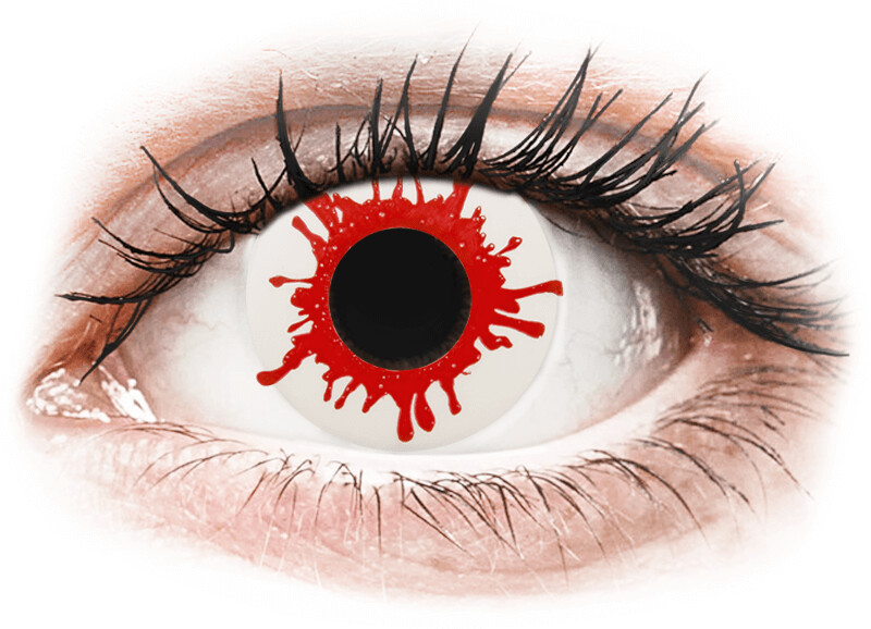 ColourVue Crazy Lens Wild Blood +/-0.00 (2 lentilles)
