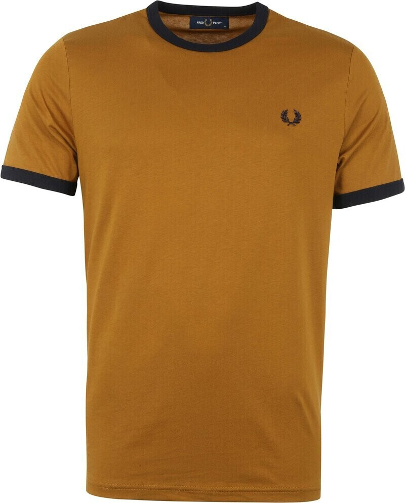 Fred Perry Ringer T-Shirt (M3519) dark caramel