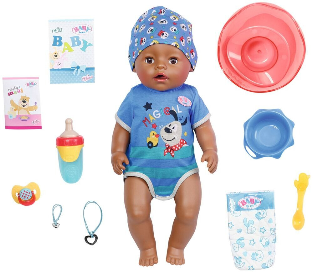 Baby born soft touch brown eyes best sale