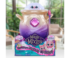 Magic Mixies Chaudron magique avec brume et peluche interactive rose de 20  cm, 14651, Multicolore : : Jouets