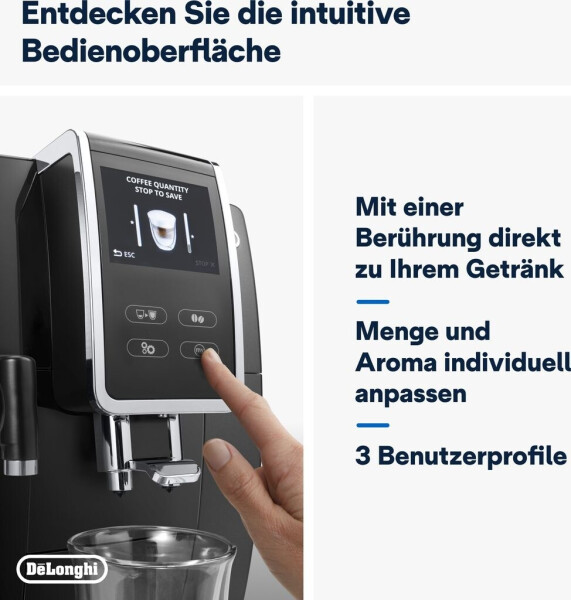 De'Longhi Dinamica Plus ECAM 370.70.B, Bild 8