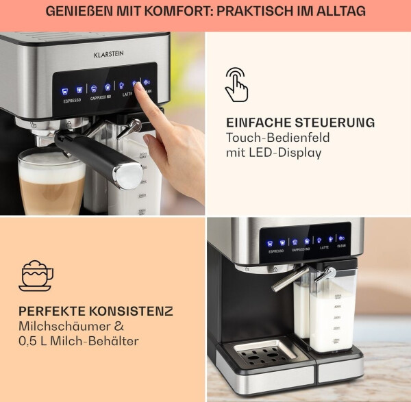 Klarstein Arabica Comfort silbergrau, Bild 3