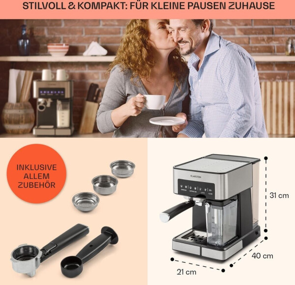 Klarstein Arabica Comfort silbergrau, Bild 5