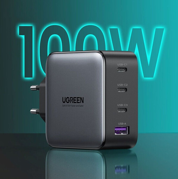 Ugreen 100W 3C1A GaN Ladegerät (CD226), Bild 6