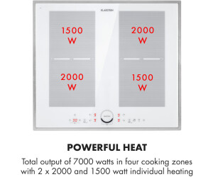 Klarstein Plaque Induction 7000W, Plaque de Cuisson Electrique à