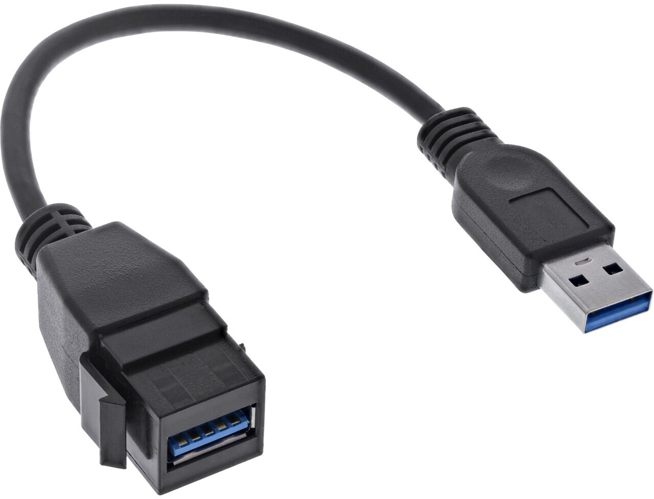 InLine® USB 3.2 Gen.2 Kabel, USB-C Stecker/Stecker, schwarz, 2m, USB 3.2, USB, Kabel, Produkte