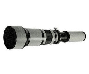 Mise au Point Manuelle pour capteur Plein Format 95 mm avec Pare-Soleil Extensible Walimex Pro 650-1300mm 1:8-16 Appareil Photo Reflex numérique pour Objectif Nikon Z Blanc 