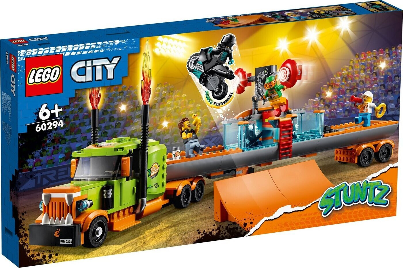 LEGO® City 60384 Le Camion à Granités du Pingouin, Jouet Camion