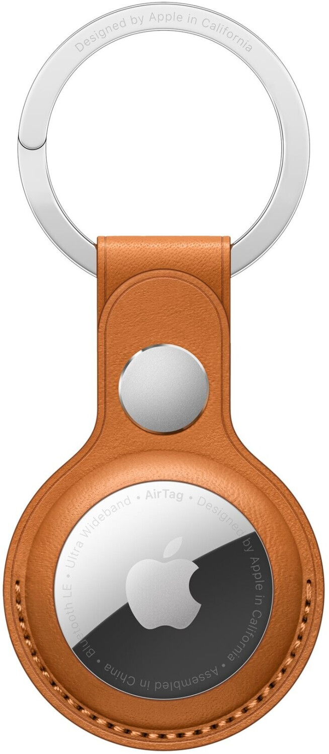 Apple AirTag Schlüsselanhänger aus Leder 49,00 Goldbraun Preisvergleich | € bei ab