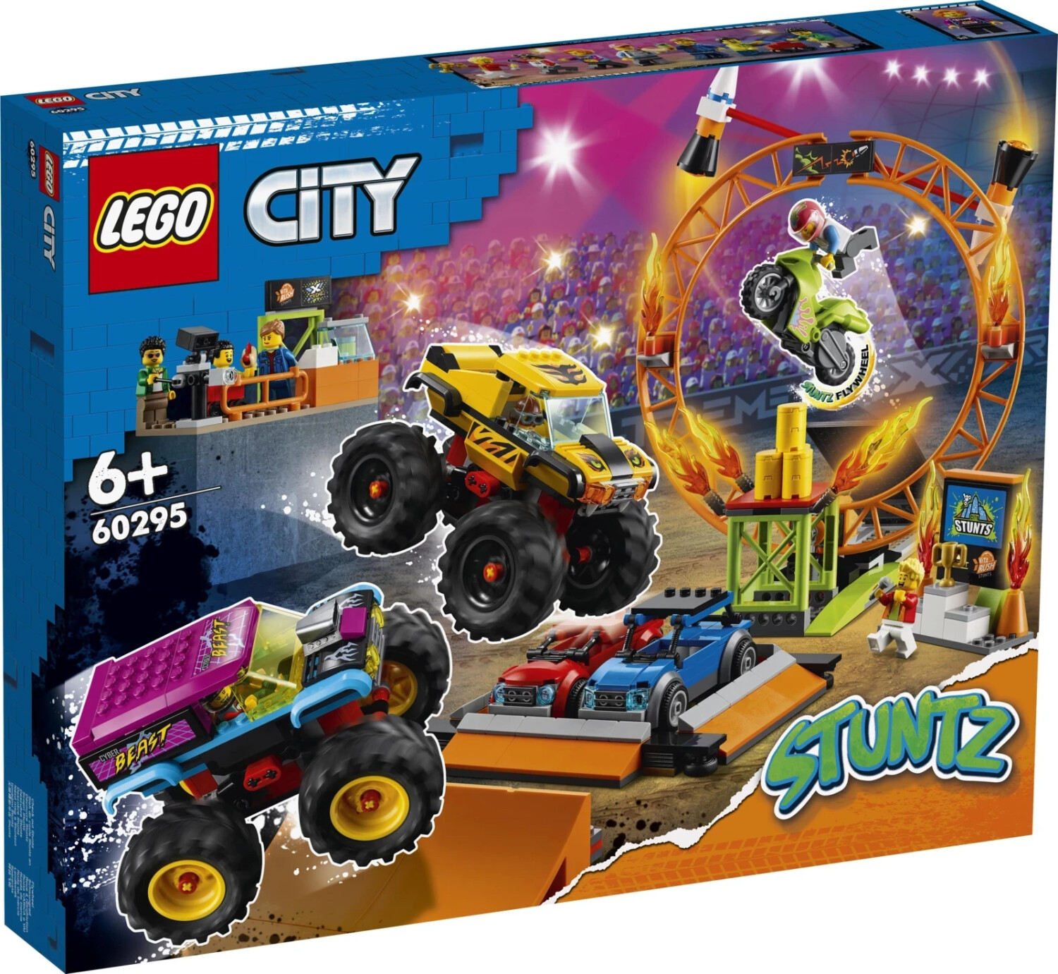 LEGO City - L'arène de spectacle des cascadeurs (60295)