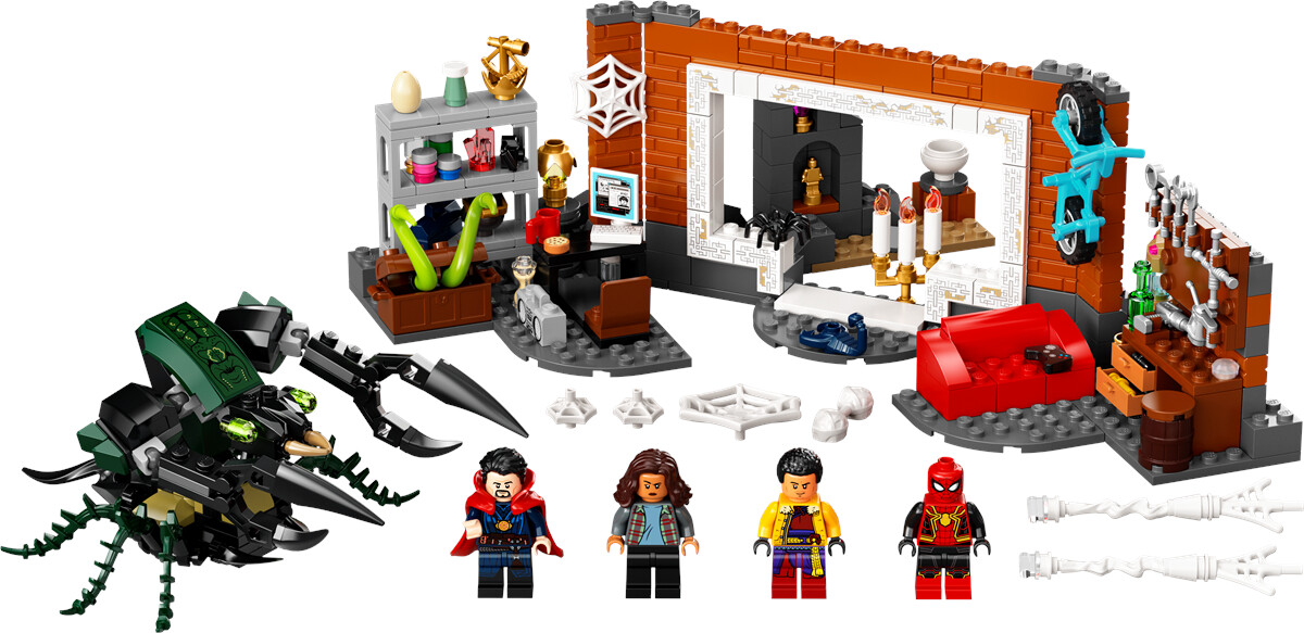 Lego Marvel Spider-Man dans le labo de Docteur Octopus (10783