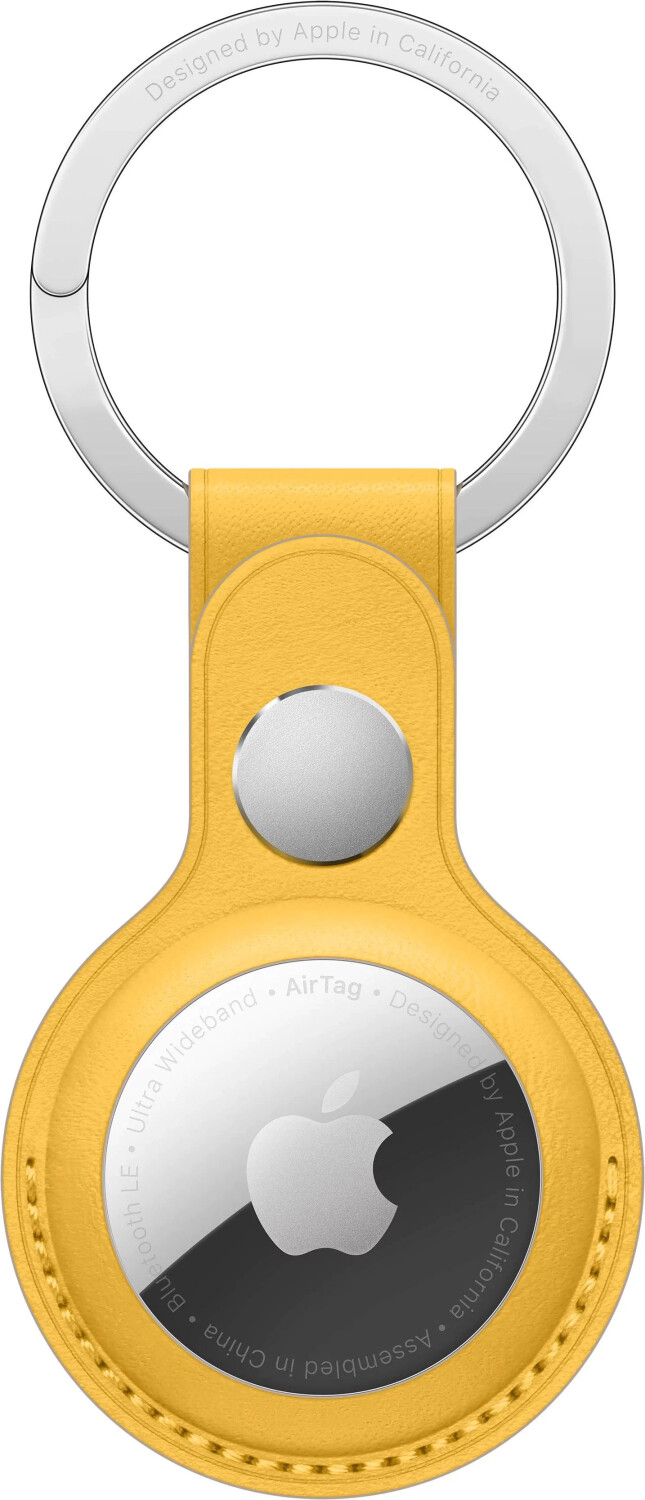Apple AirTag Schlüsselanhänger aus Leder Sonndengelb ab 24,90 € |  Preisvergleich bei