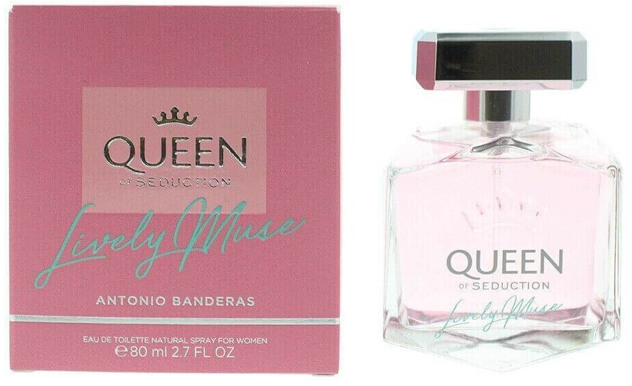 Antonio Banderas Queen of Seduction Lively Muse Eau de Toilette 80ml
