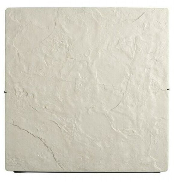 Valderoma Tactilo carré 800 W ardoise blanche