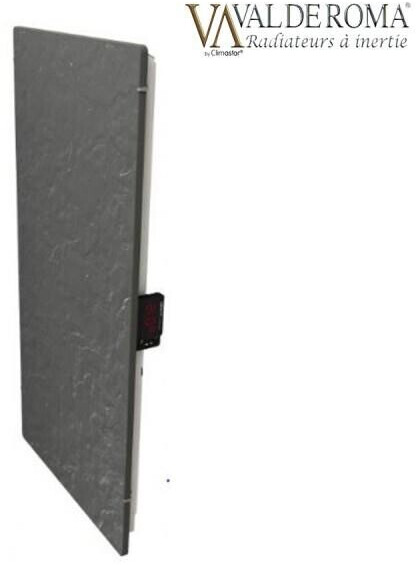 Valderoma Tactilo vertical 1000 W ardoise noire
