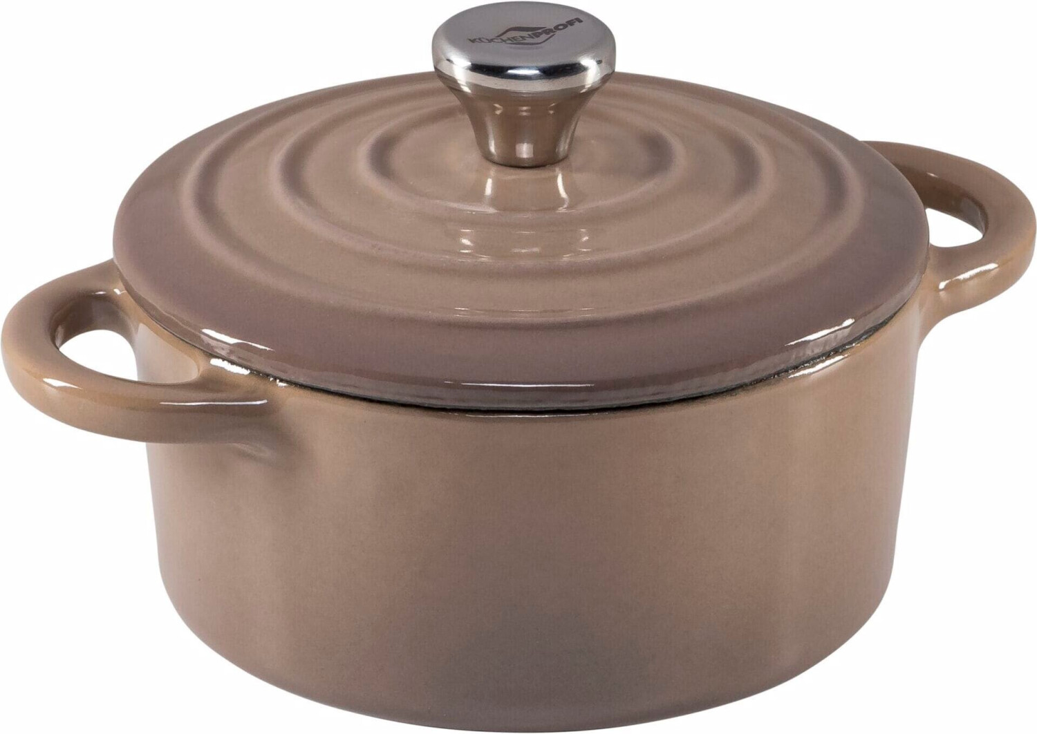 Küchenprofi Provence Mini-Cocotte round 10 cm taupe