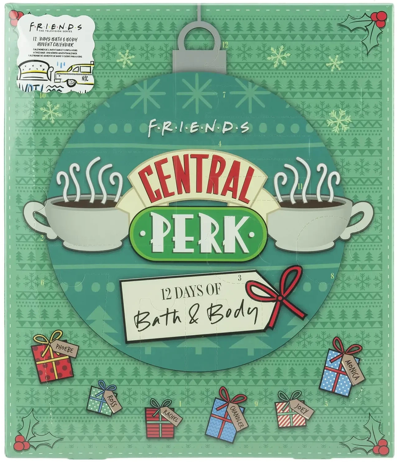 Paladone Friends Central Perk 12 Days of Bath & Body