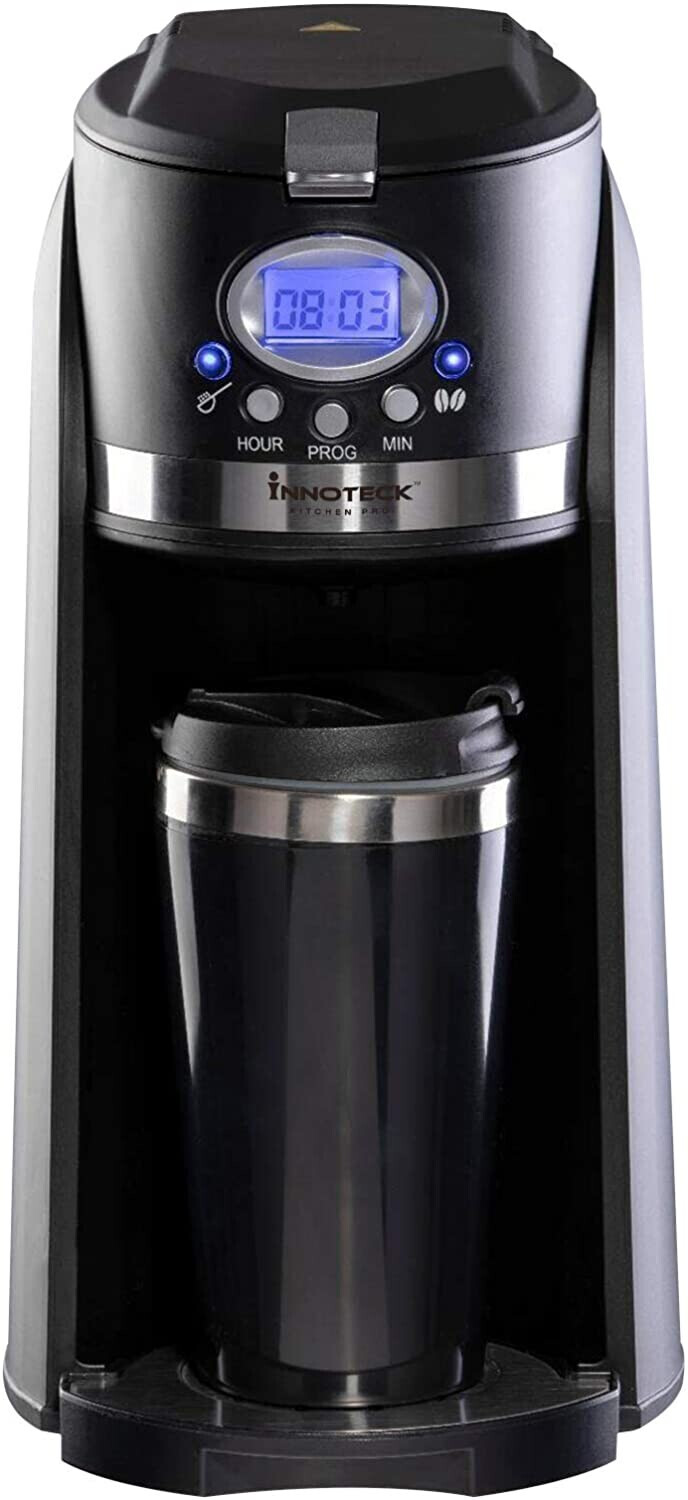 Photos - Coffee Maker Innoteck Innoteck Innoteck 2-in-1 Grind and Brew On-The-Go