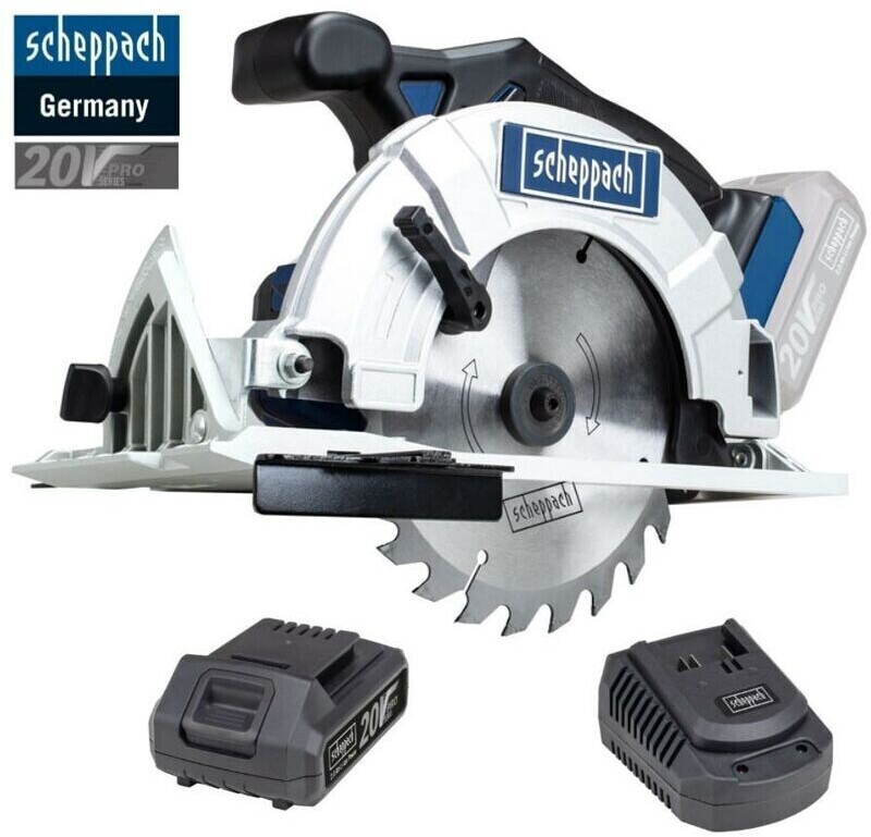 Scheppach CCS165-20ProS (1 x 2.0 Ah + Charger)