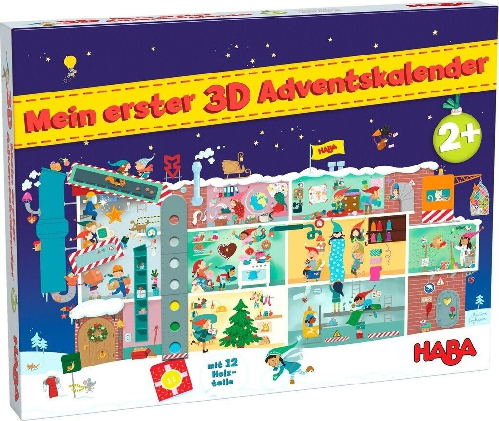HABA My first 3D Advent Calendar In the Christmas factory (2021)