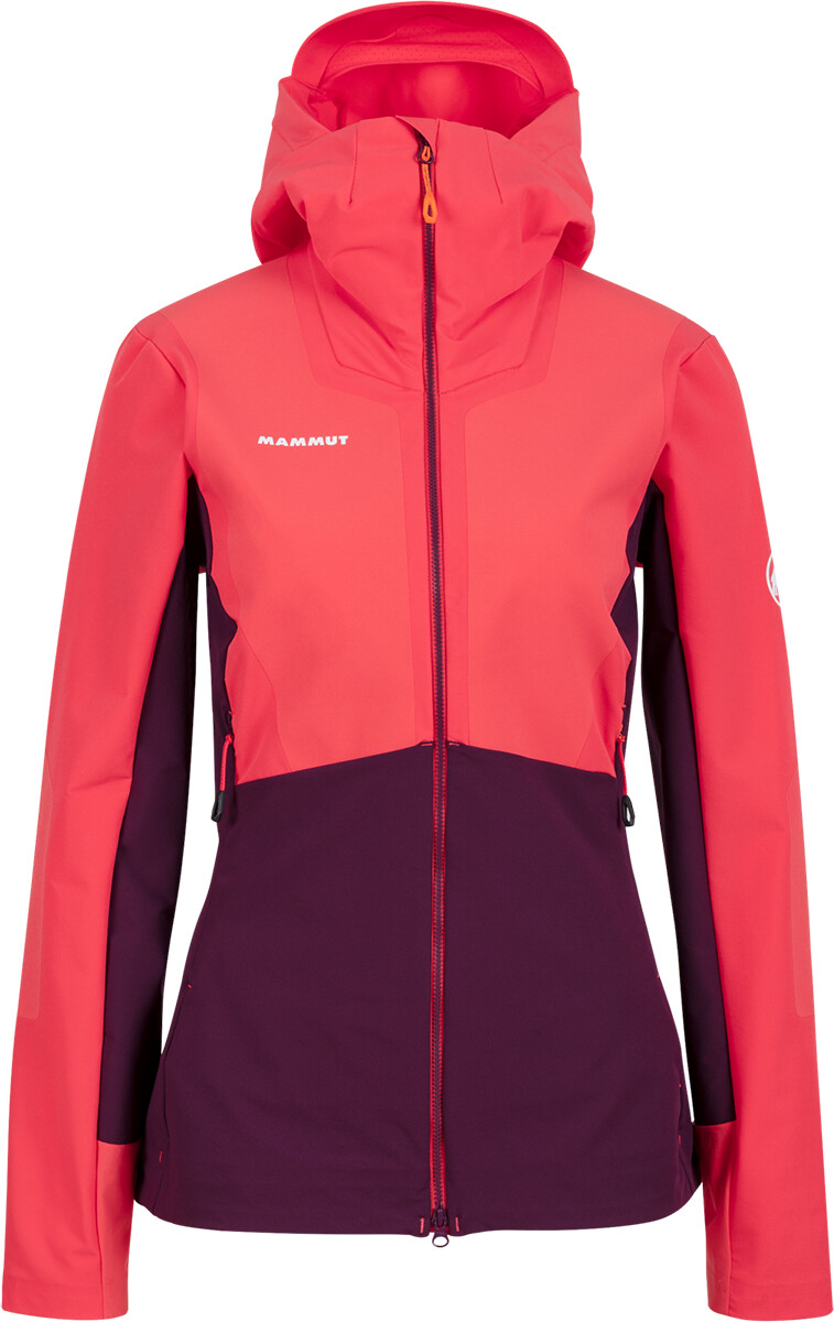 Mammut Aenergy Pro SO Hooded Jacket Women (1011-00740) sunset/grape