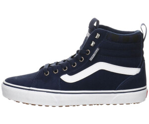 Vans navy blue high cheap tops