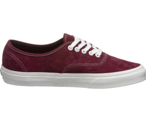Buy Vans Authentic Pig Suede pomegranate snow white from 55.79