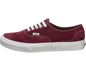 Authentic pig suede vans top