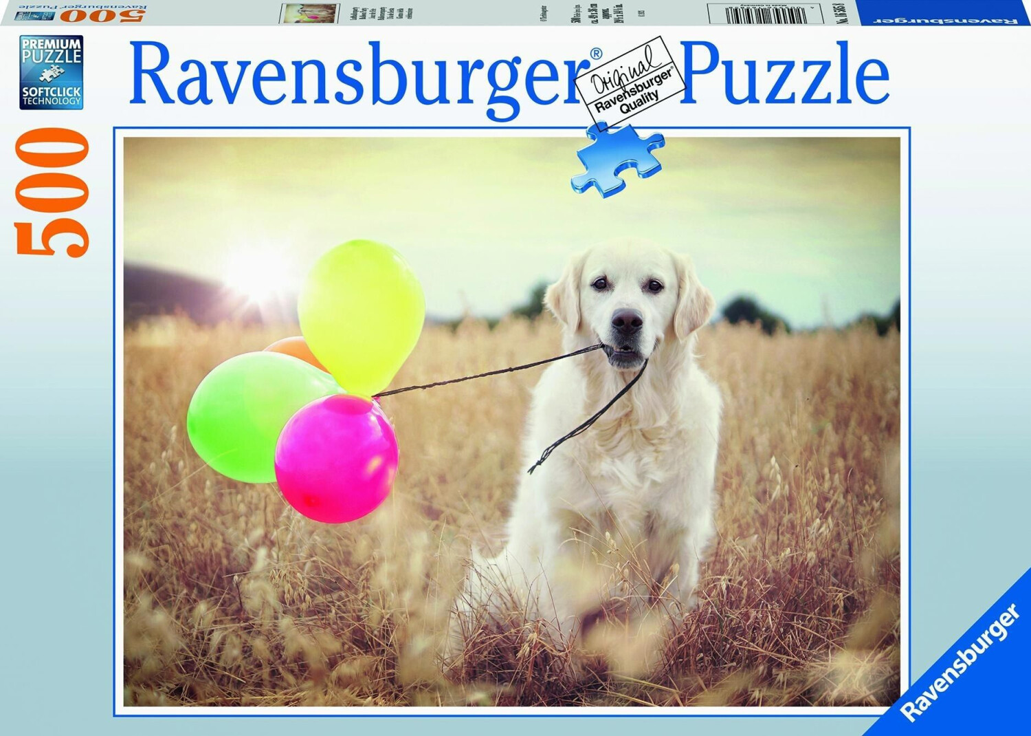 Photos - Jigsaw Puzzle / Mosaic Ravensburger Balloon Party  (500 Pieces)