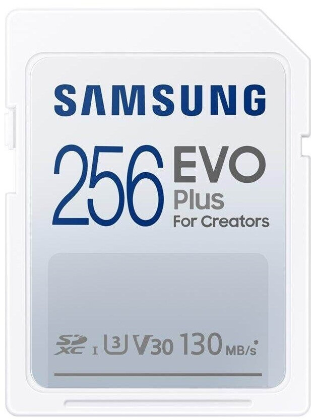 Samsung EVO Plus (2021) SDXC 256 Go (MB-SC256K)
