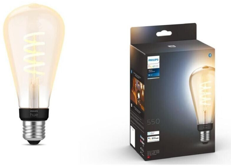 Philips hue filament led lamp e27 7w on sale