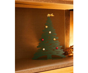 Alessi Bark For Christmas Alberosm Ornement Noël Acier Coloré Vert - BM06/30 GR