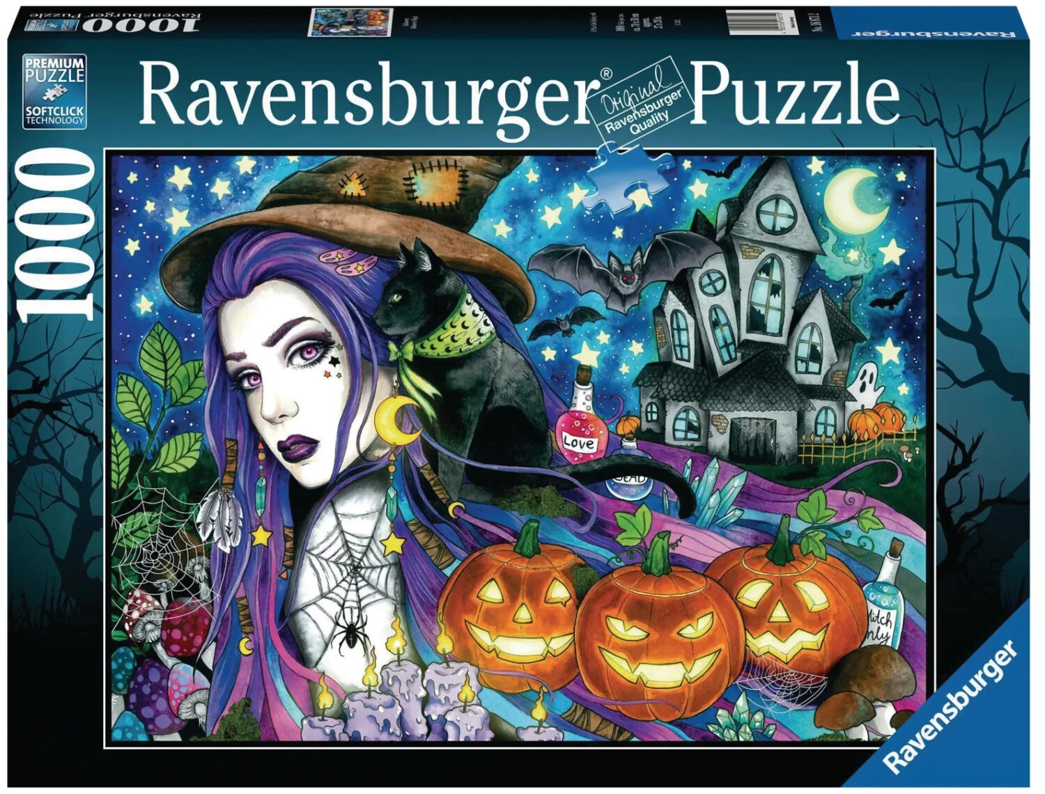 Photos - Jigsaw Puzzle / Mosaic Ravensburger Halloween  (1000 Pieces)