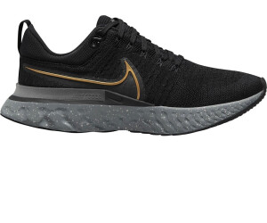 Fuera Prestigioso suelo Nike React Infinity Run Flyknit 2 black/smoke grey/grey fog/metallic gold  desde 95,99 € | Compara precios en idealo