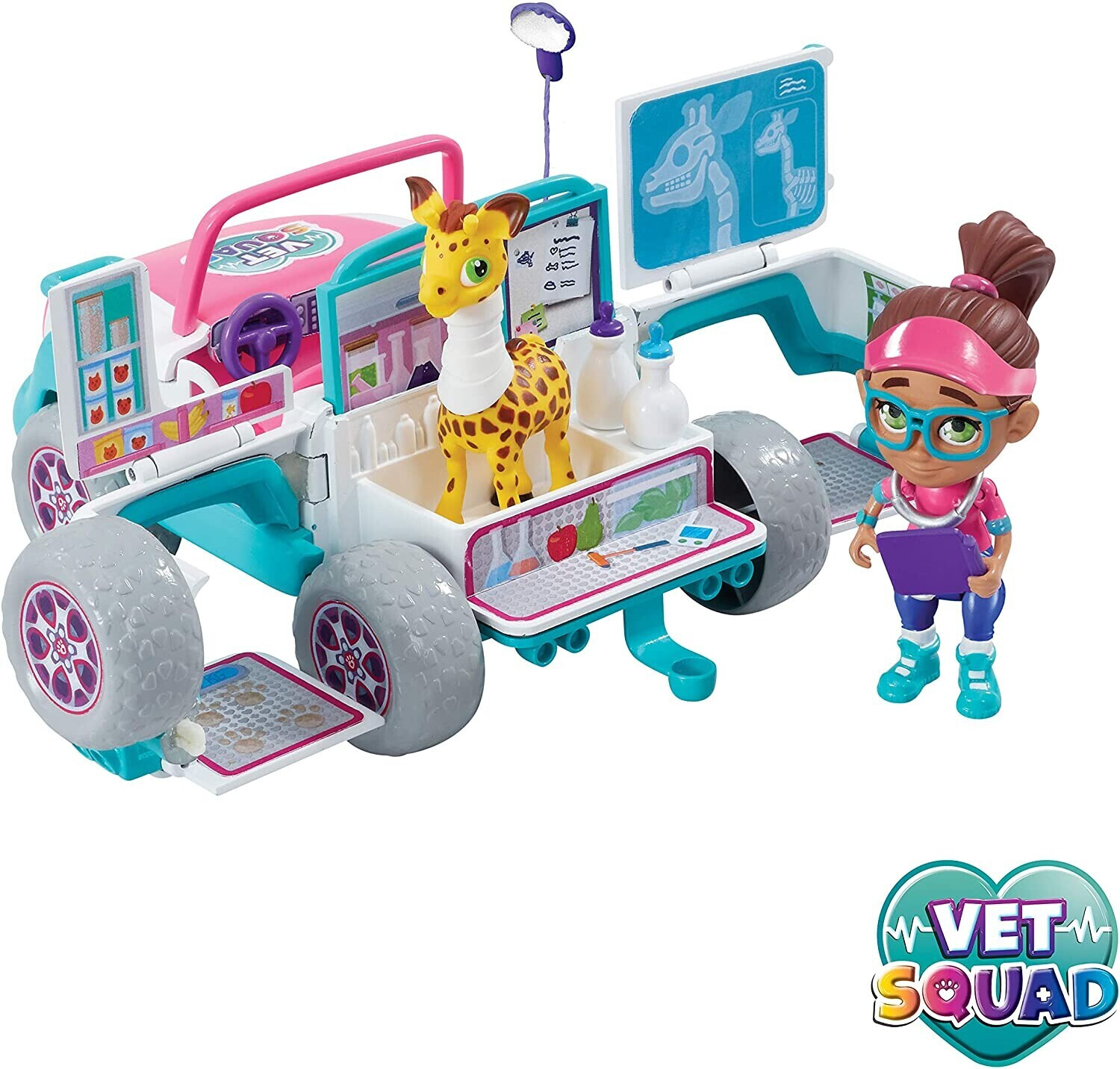 Hamleys Vet Squad Yara & 4x4, Safari Expedition Articulated Figure With Accessories