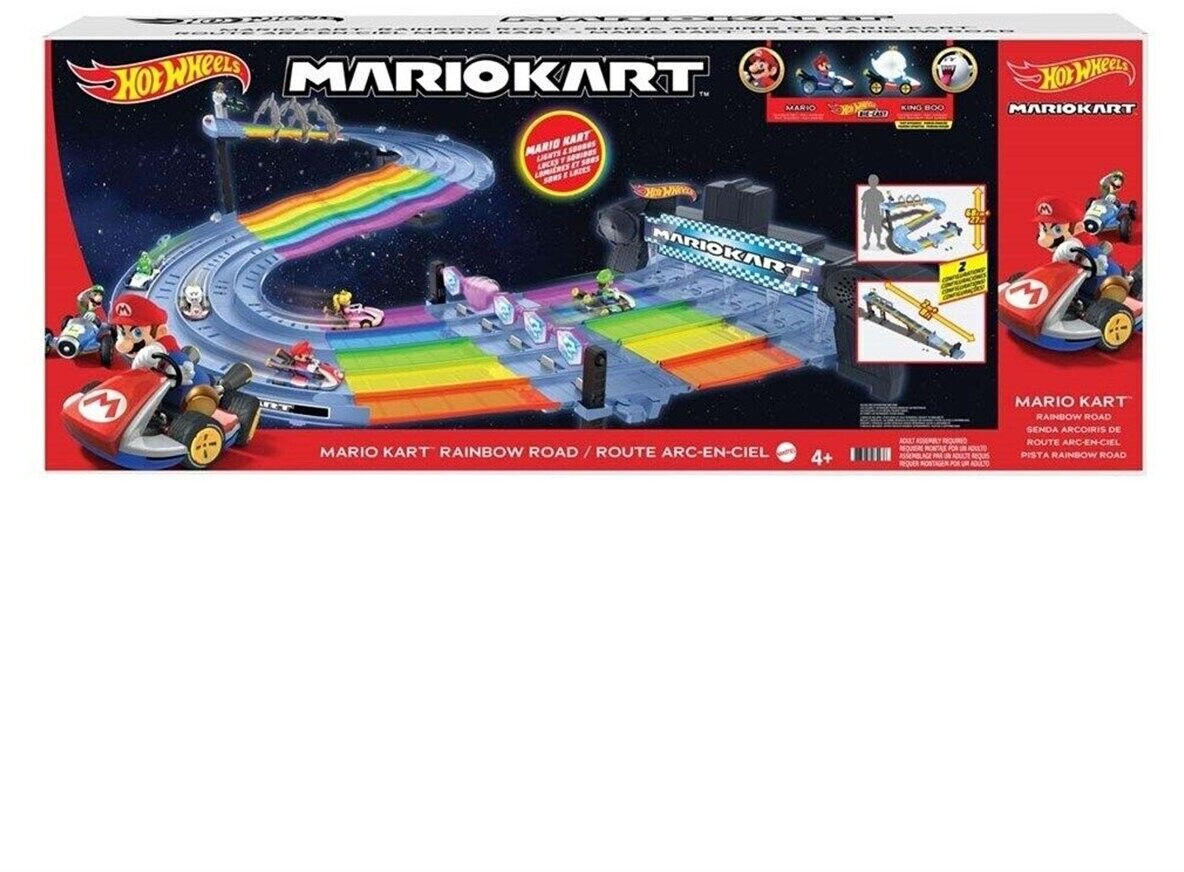 Hot Wheels Mario Kart Route arc en ciel Les Soldes arrivent le 8 janvier 2025 idealo