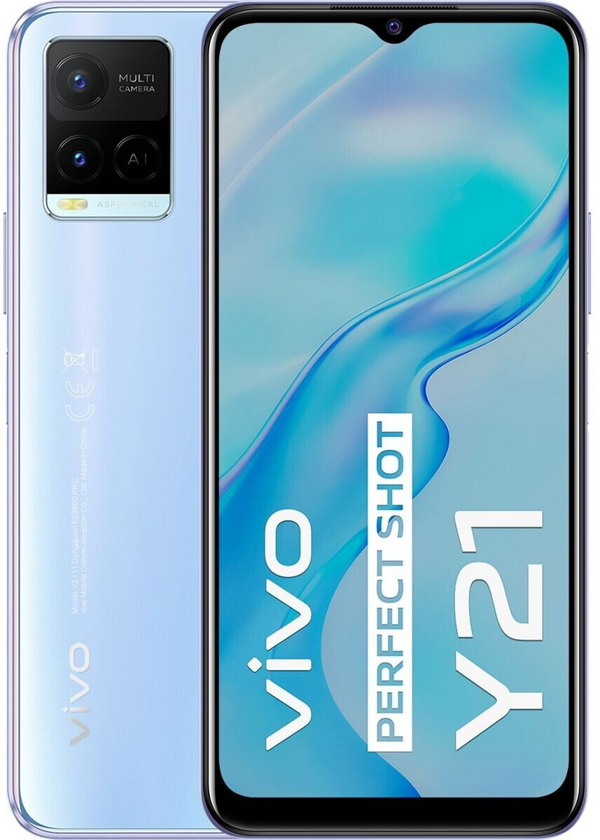 Vivo Y21 blanc perle