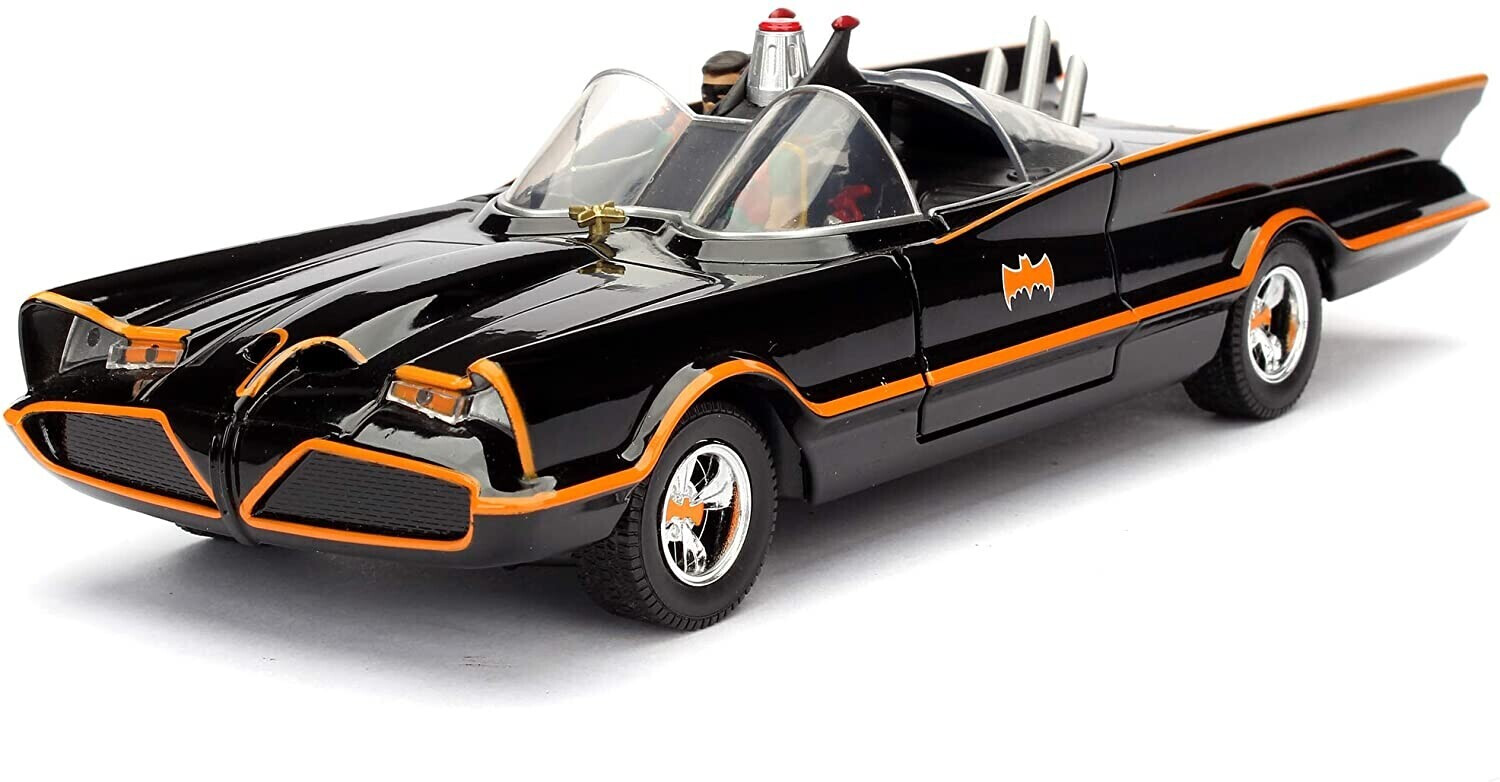 Jada Batman 1966 Classic Batmobile 1:24 Scale Model With Figure ab