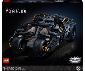 LEGO 76240 DC Batman La Batmobile Tumbler Idée Cadeau Set pour Adultes À Exposer Et À Collectionner Maquette Voiture 