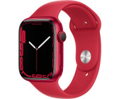 Apple Watch Series 7 4G 45mm Aluminium Sportarmband (PRODUCT)RED
