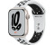 Apple Watch Series 7 Nike 45mm Aluminium Sportarmband Pure Platinum/Schwarz