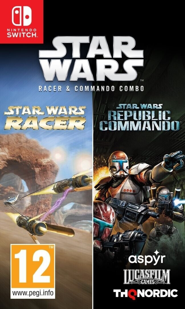Star Wars: Racer & Commando Combo: Star Wars: Racer + Star Wars: Republic Commando (Switch)