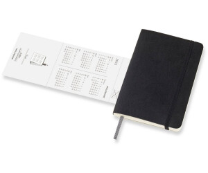 Moleskine 12 Monate Wochenkalender Horizontal A6 Softcover Englisch 