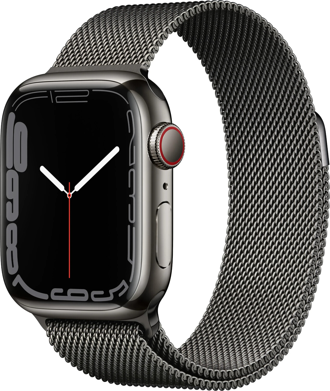 Apple Watch 41mm € 4G 626,28 | Preisvergleich Preise) ab Graphit bei 7 (Februar Armband Edelstahl Series Milanaise 2024