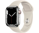 Apple Watch Series 7 4G 45mm Edelstahl Sportarmband Polarstern