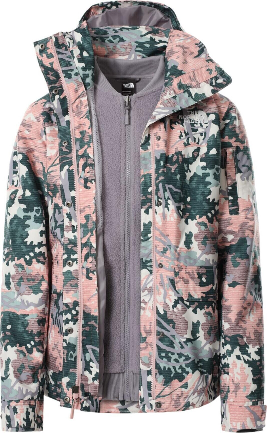 North face women's new arrivals camo jacket