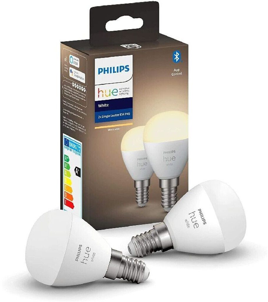 Ampoules connectées Philips Hue HUE WHITE AMBIANCE E27 X2
