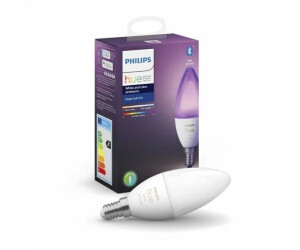 Philips hue candle shop bulb colour